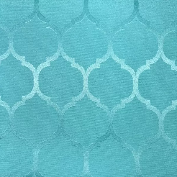 Tecido Jacquard Tradicional - Azul Tiffany - 2,80m de largura