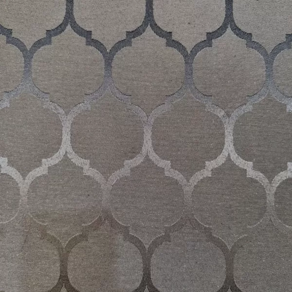 Tecido Jacquard Tradicional - Taupe Acizentado - 2,80m de largura