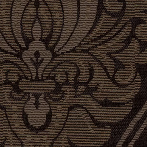 Tecido Jacquard Tradicional - Marrom Escuro - 2,80m de Largura - Image 2